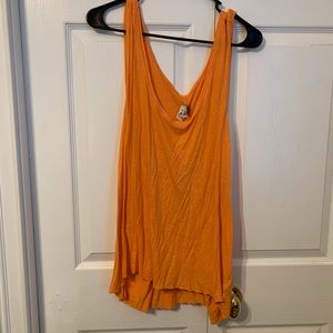 ☆ orange flowy tank ☆